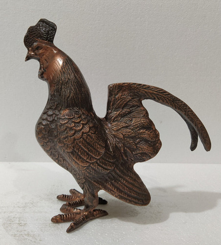Metall hahn figur statue - figur,