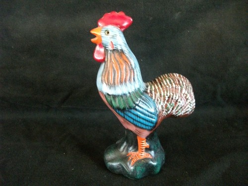 Keramik hahn figur - keramik,