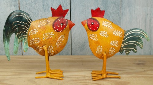 2er set hahn - &, hühner
