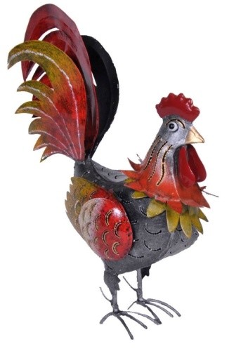 Hahn erich silber orange - hahn, "erich"