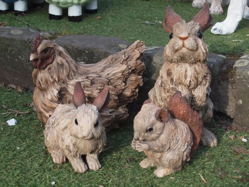 Hase eichhörnchen huhn figur - huhn,