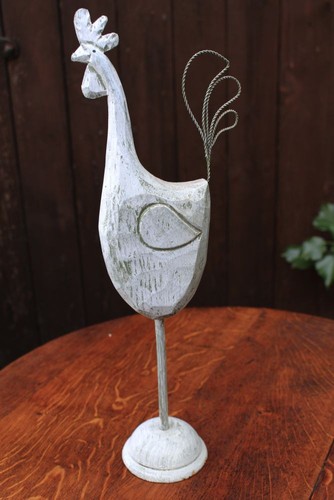 Elegante dekofigur hahn auf - elegante,