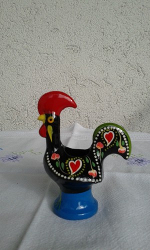 Deko hahn figur keramik - deko,