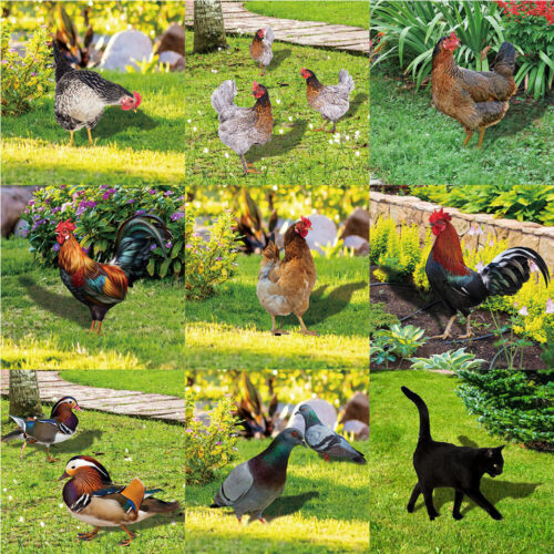 Acryl gartendeko figur - figur, huhn