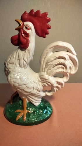 Hahn keramik weiß 32 - weiß, ca.