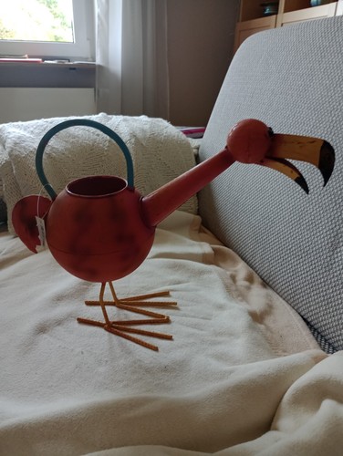 Gießkanne ente flamingo - gießkanne, braun