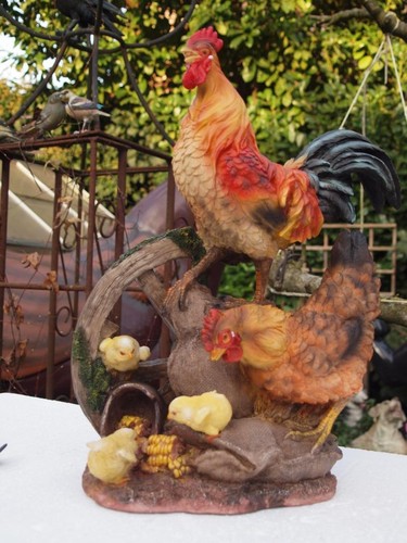 Huhn hahn deko figur - deko,