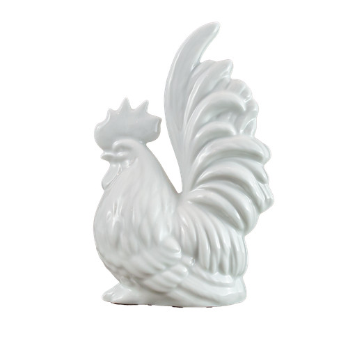 Hahn vogel figur - vogel, porzellan