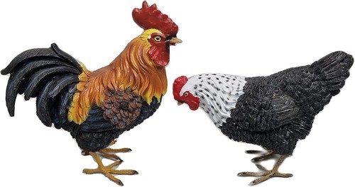 Hahn figur und huhn - huhn,
