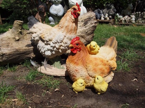 Huhn henne deko figur - huhn,